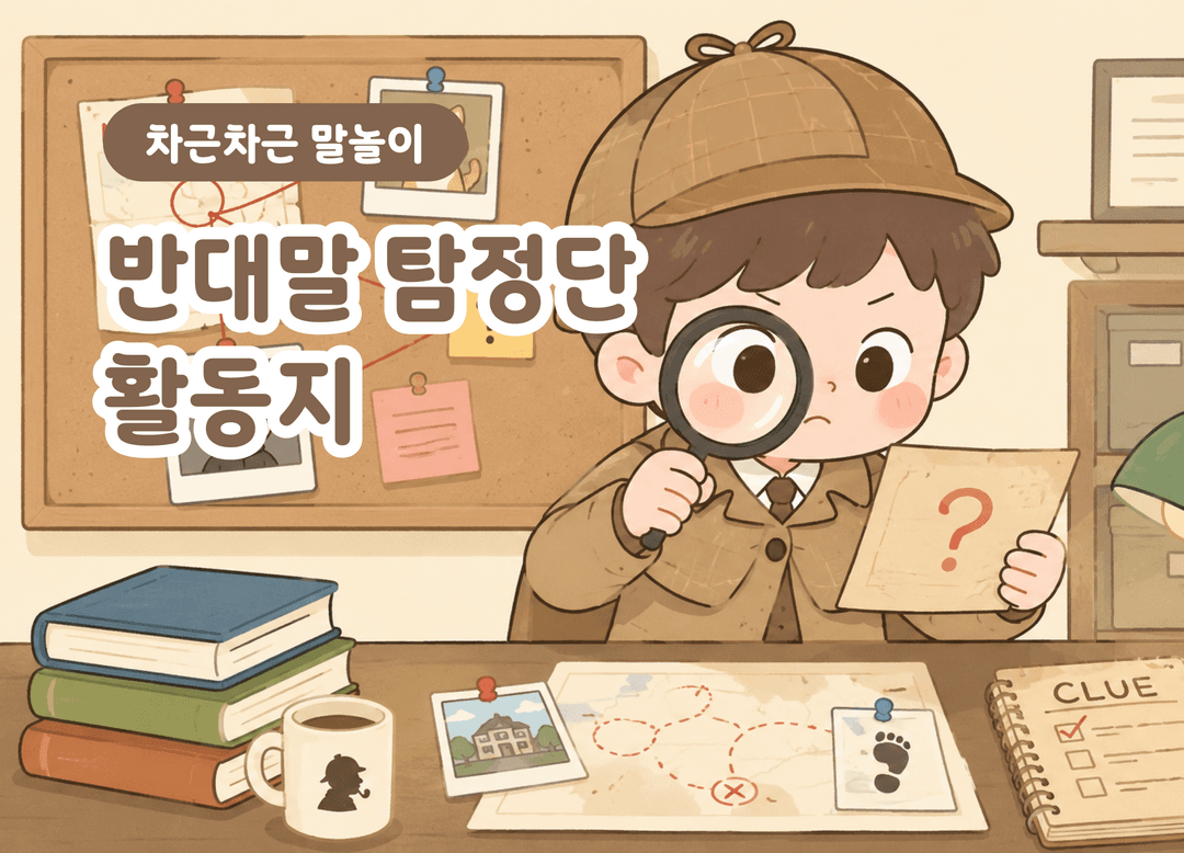 반대말 탐정단 활동지 상품 이미지 1