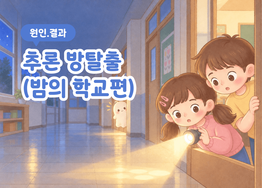추론 방탈출 (밤의 학교편) 상품 이미지 1